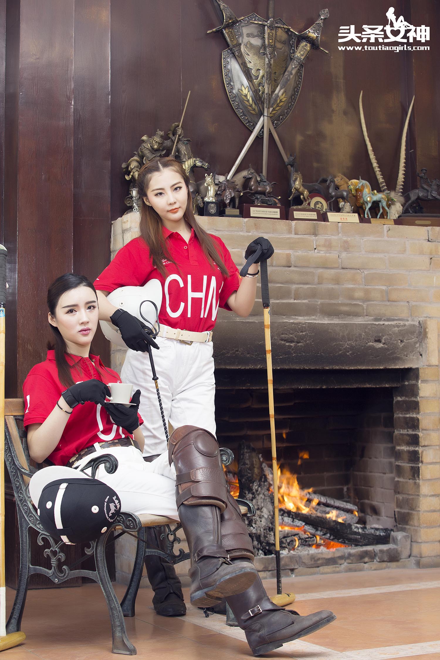 [TouTiao头条女神]2017.01.21 郭婉婷 马场青春优雅骑手