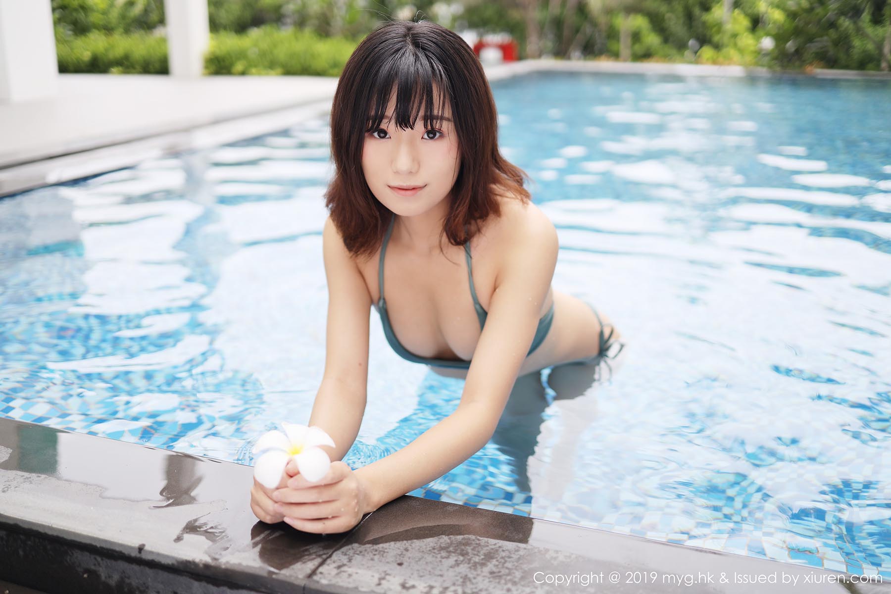 [MyGirl美媛馆]MYG20190613VOL0362 2019.06.13 VOL.362 越南旅拍 浴池内衣湿身 仓井优香 预览图 - 3