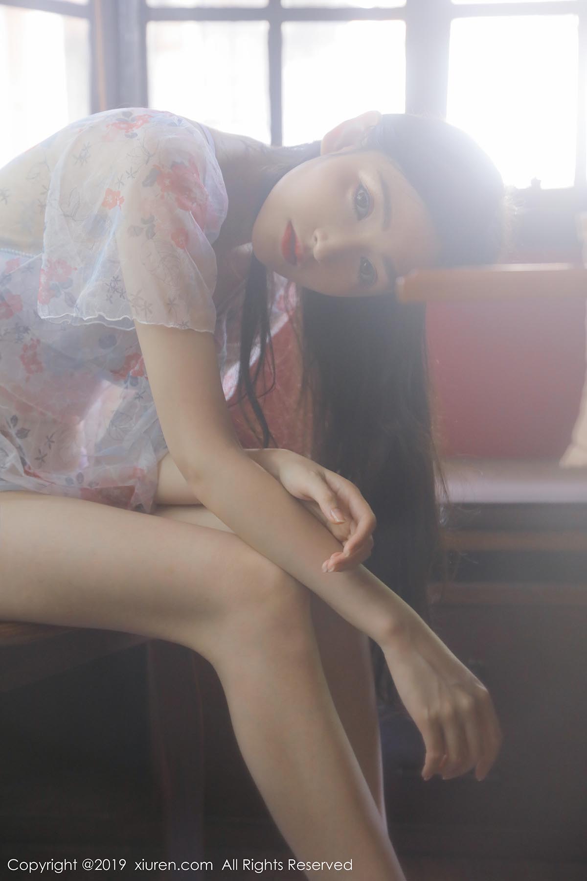 [Xiuren秀人网]XR20190624N01513 2019.06.24 NO.1513 朦胧唯美且不失娇媚诱惑的柔情 沈梦瑶 预览图 - 2