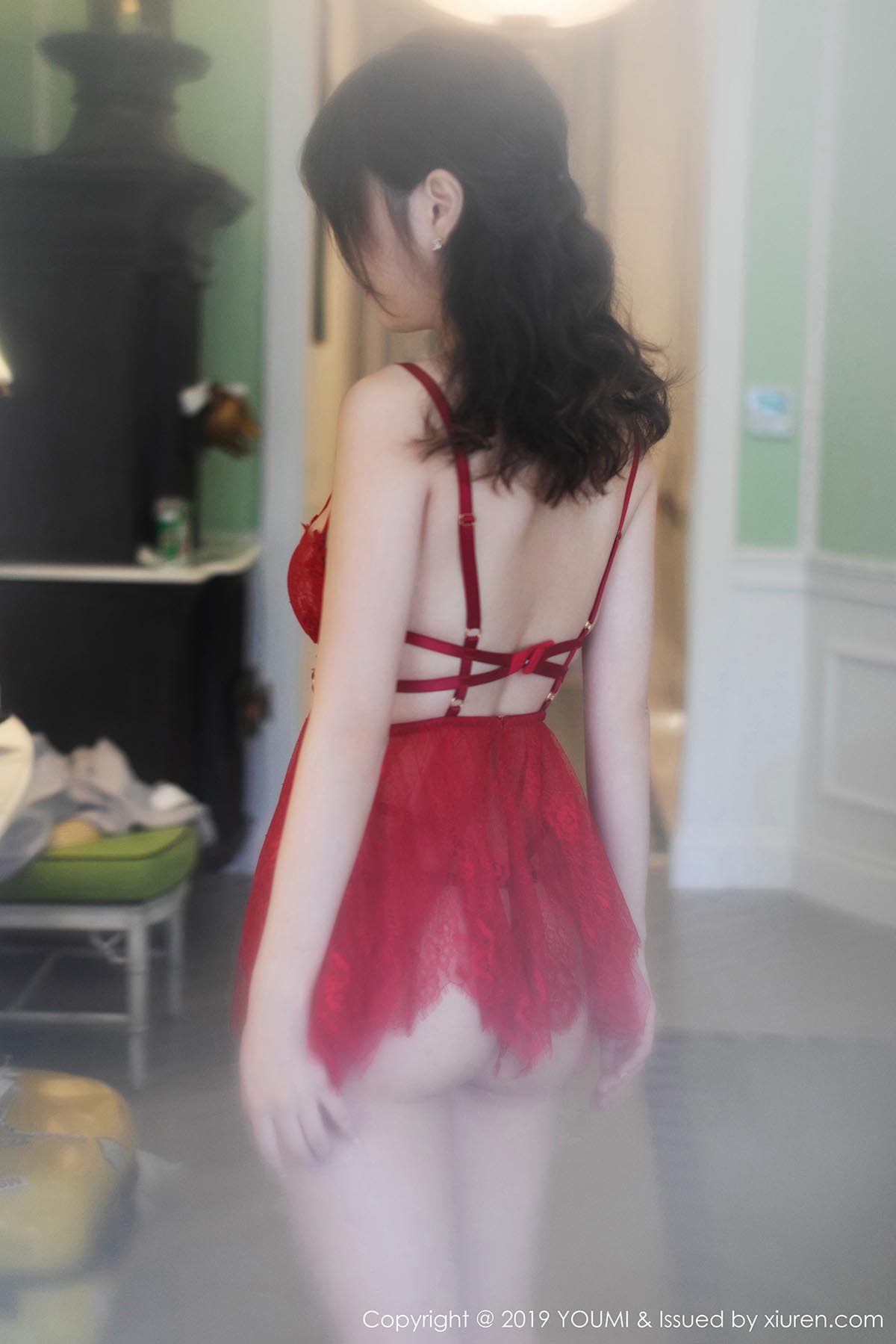 [YouMi尤蜜荟]YMH20190726VOL0333 2019.07.26 VOL.333 镂空内衣与隐约透视薄纱 王雨纯 预览图 - 2