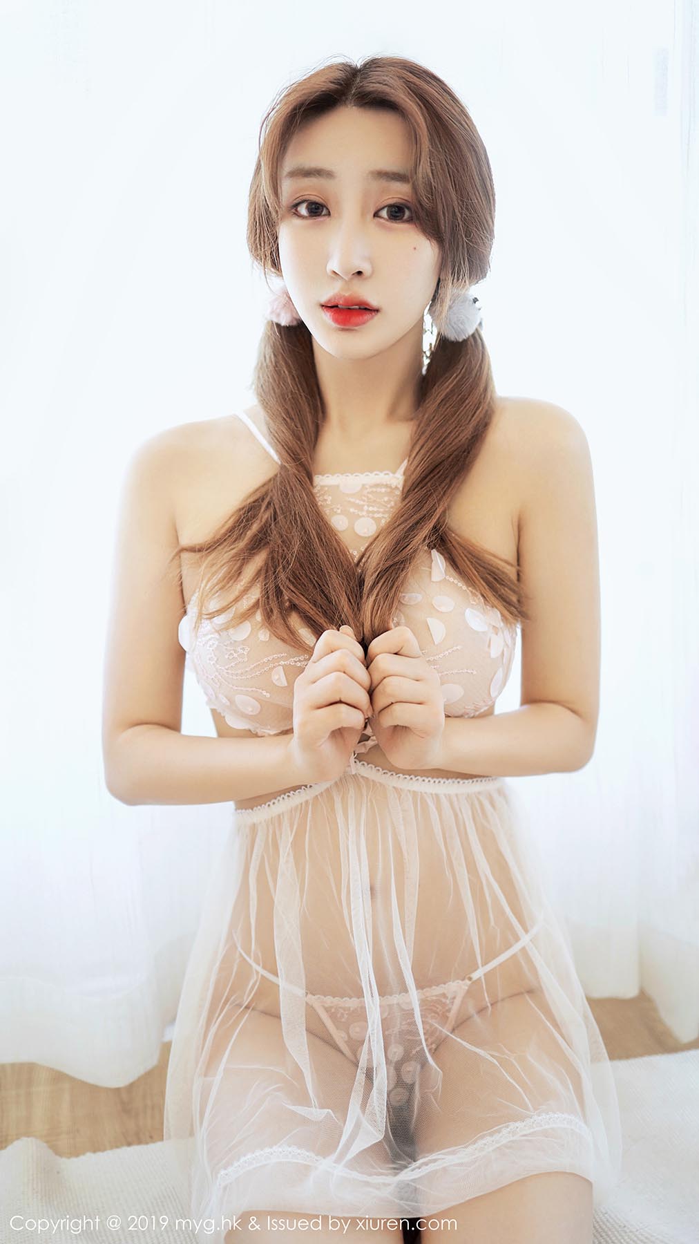 [MyGirl美媛馆]MYG20190820VOL0382 2019.08.20 VOL.382 若有若无的半透内衣极致诱惑 Betty林子欣