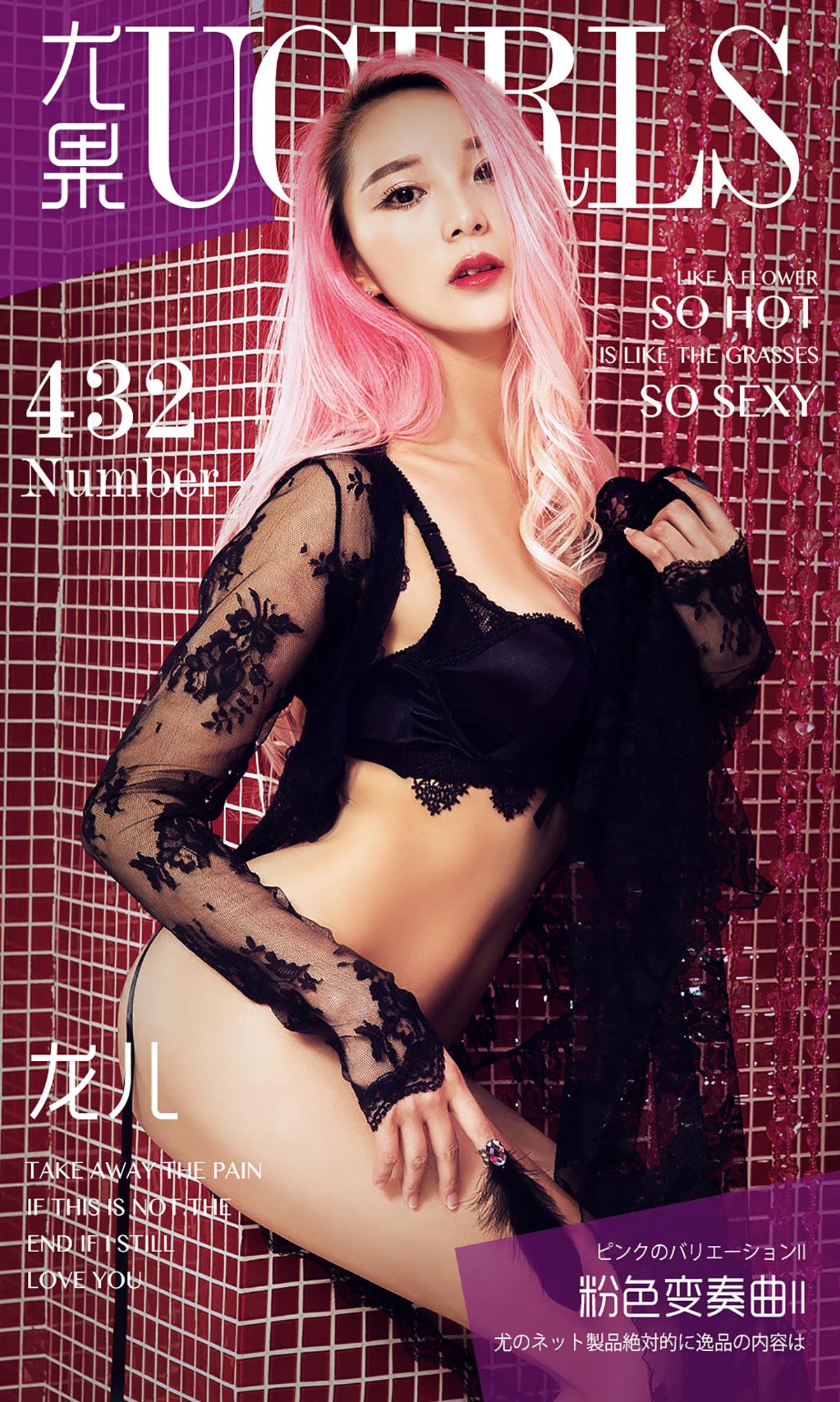 [爱尤物]2016 NO.432 龙儿II 粉红变凑曲II