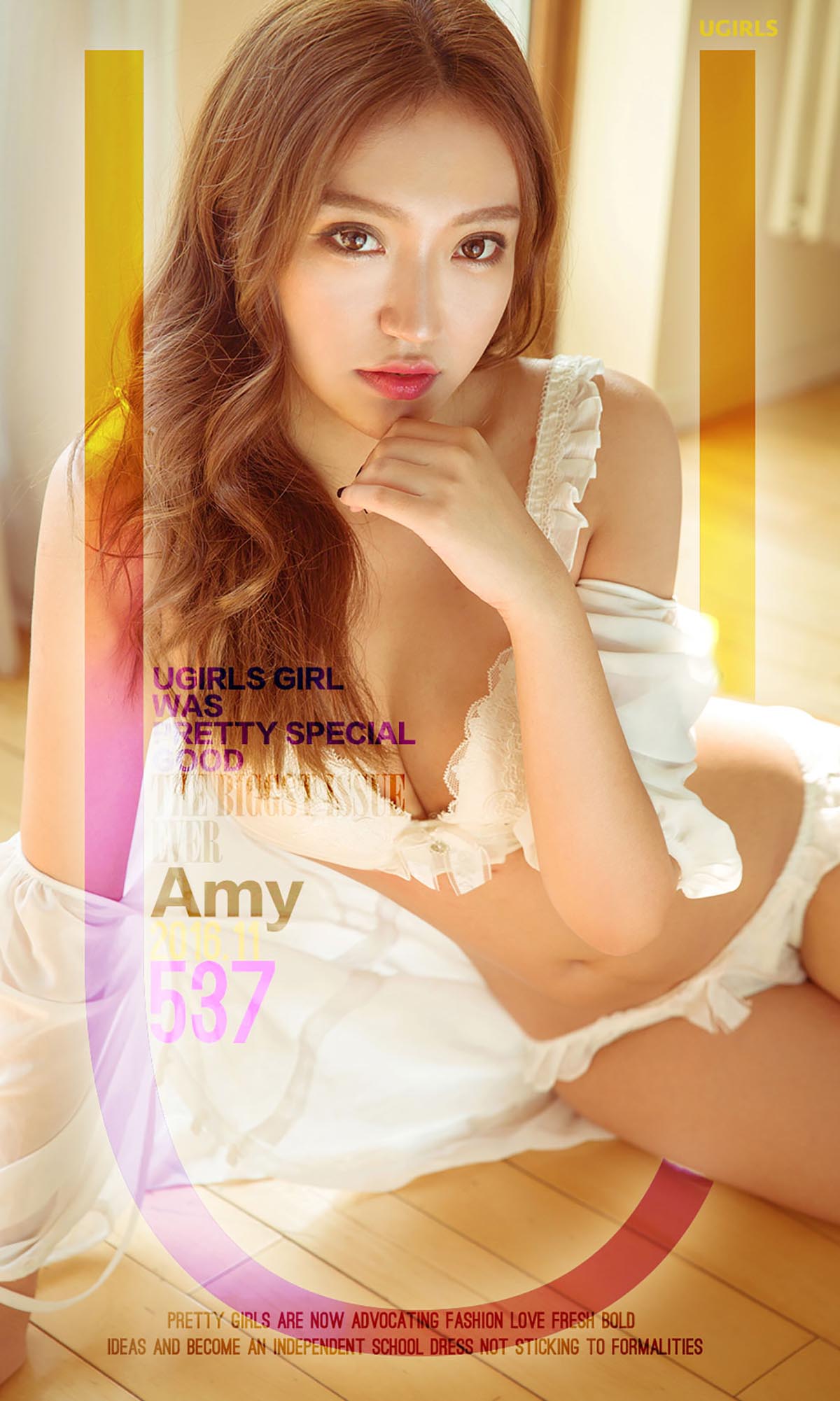 [爱尤物]2016 NO.537 Amy