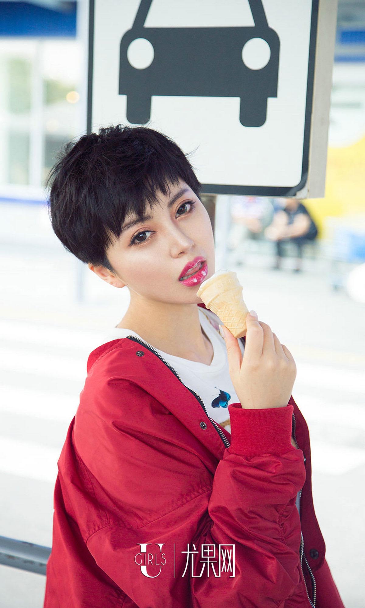 [爱尤物]2018 NO.1102 金卓然一融化的冰激凌 预览图 - 5