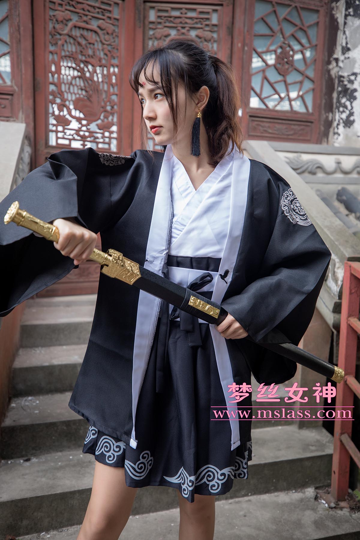 [MSLASS梦丝女神]2019.05.02 NO.003 女侠之剑（上）玥玥 预览图 - 2