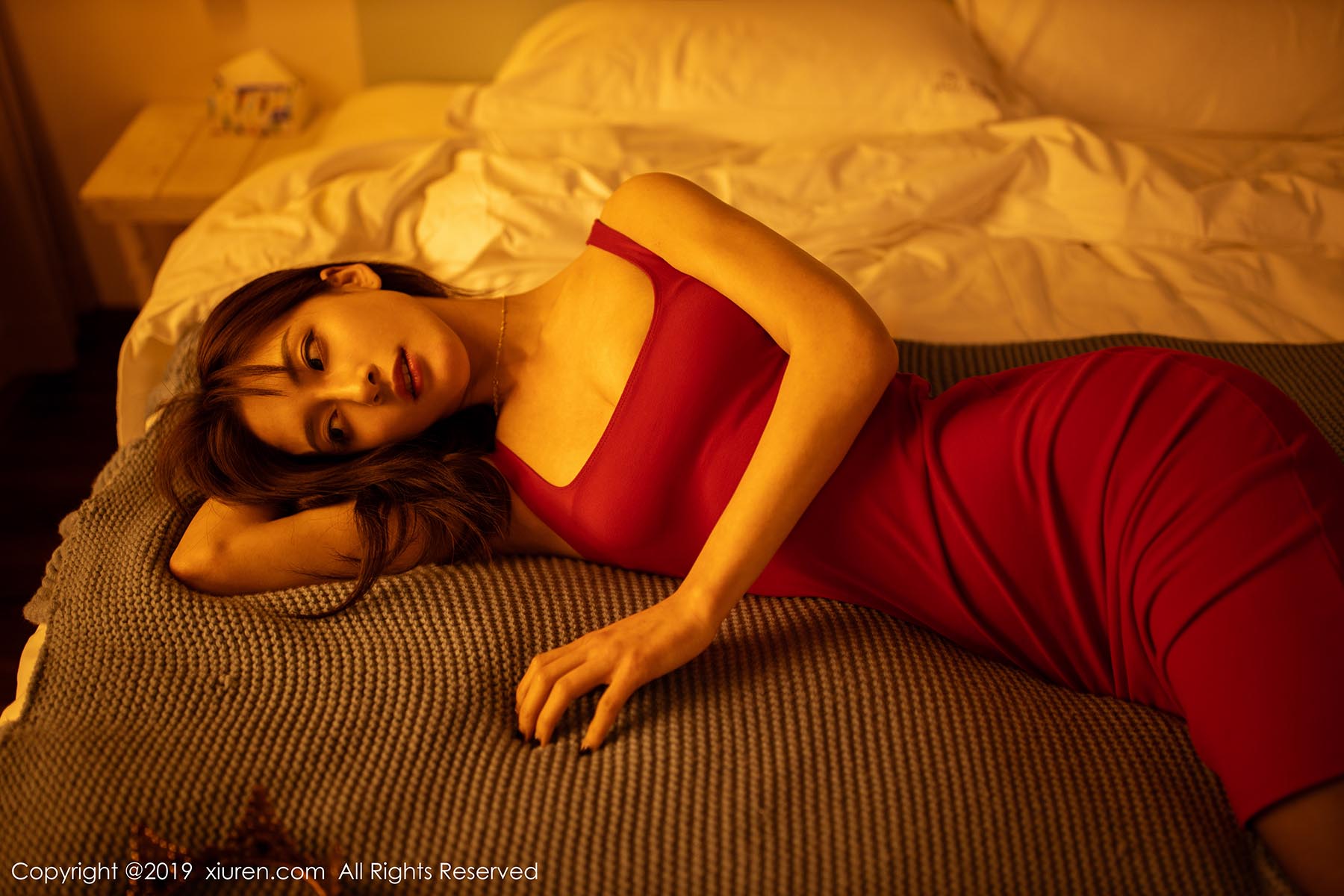 [Xiuren秀人网]XR20191220N01868 2019.12.20 NO.1868 性感吊裙与魅惑黑丝 林文文yooki 预览图 - 5