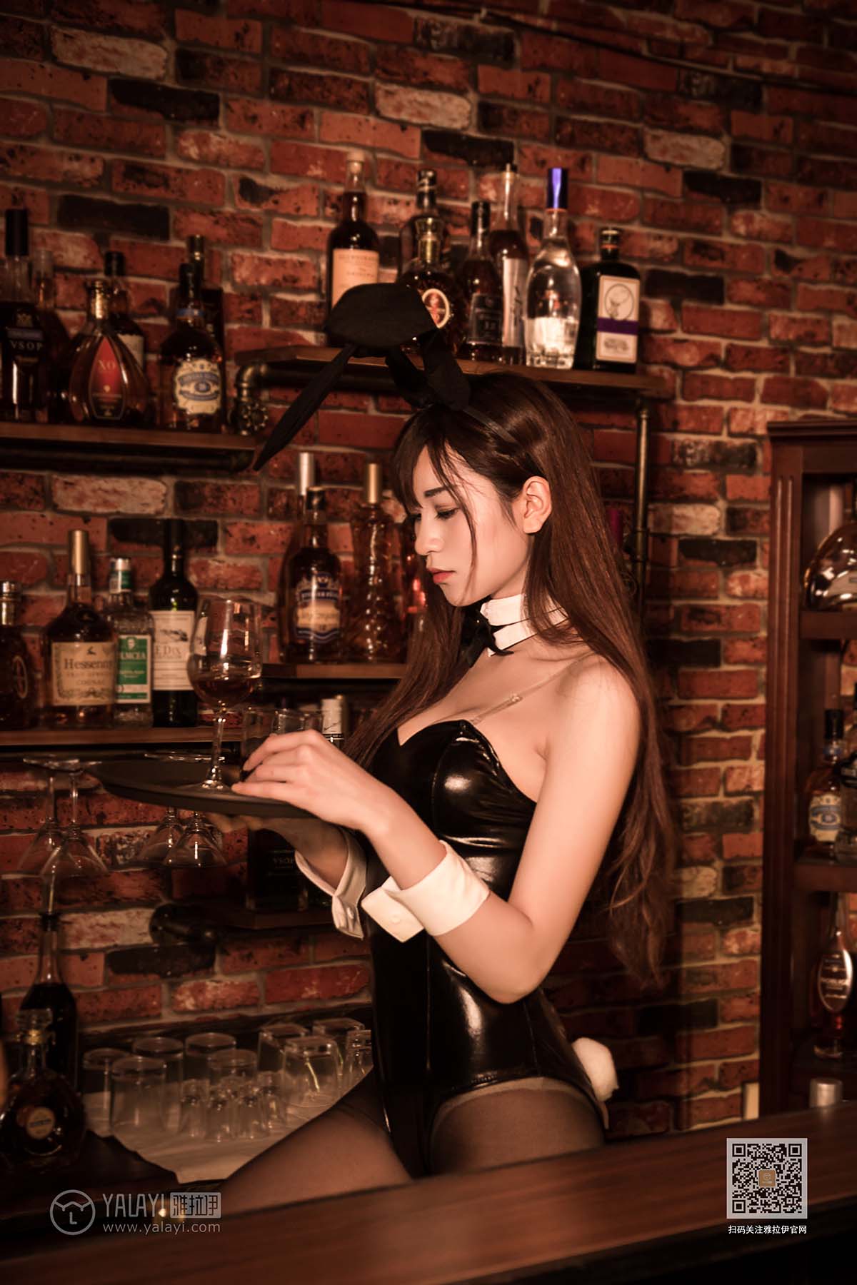 [YALAYI雅拉伊]2020.02.03 NO.533 陈若冰《酒吧兔女郎》 预览图 - 3
