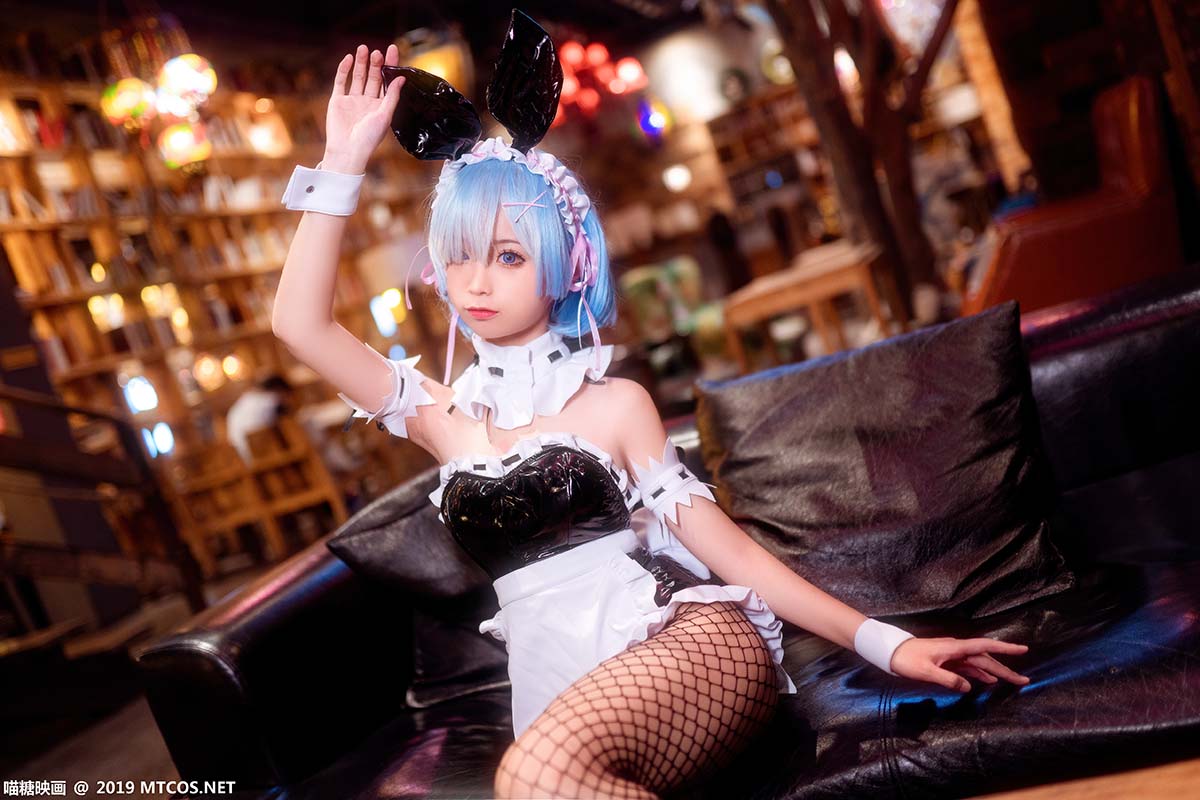 [喵糖映画]SPL.002 雷姆兔女郎 蠢沫沫