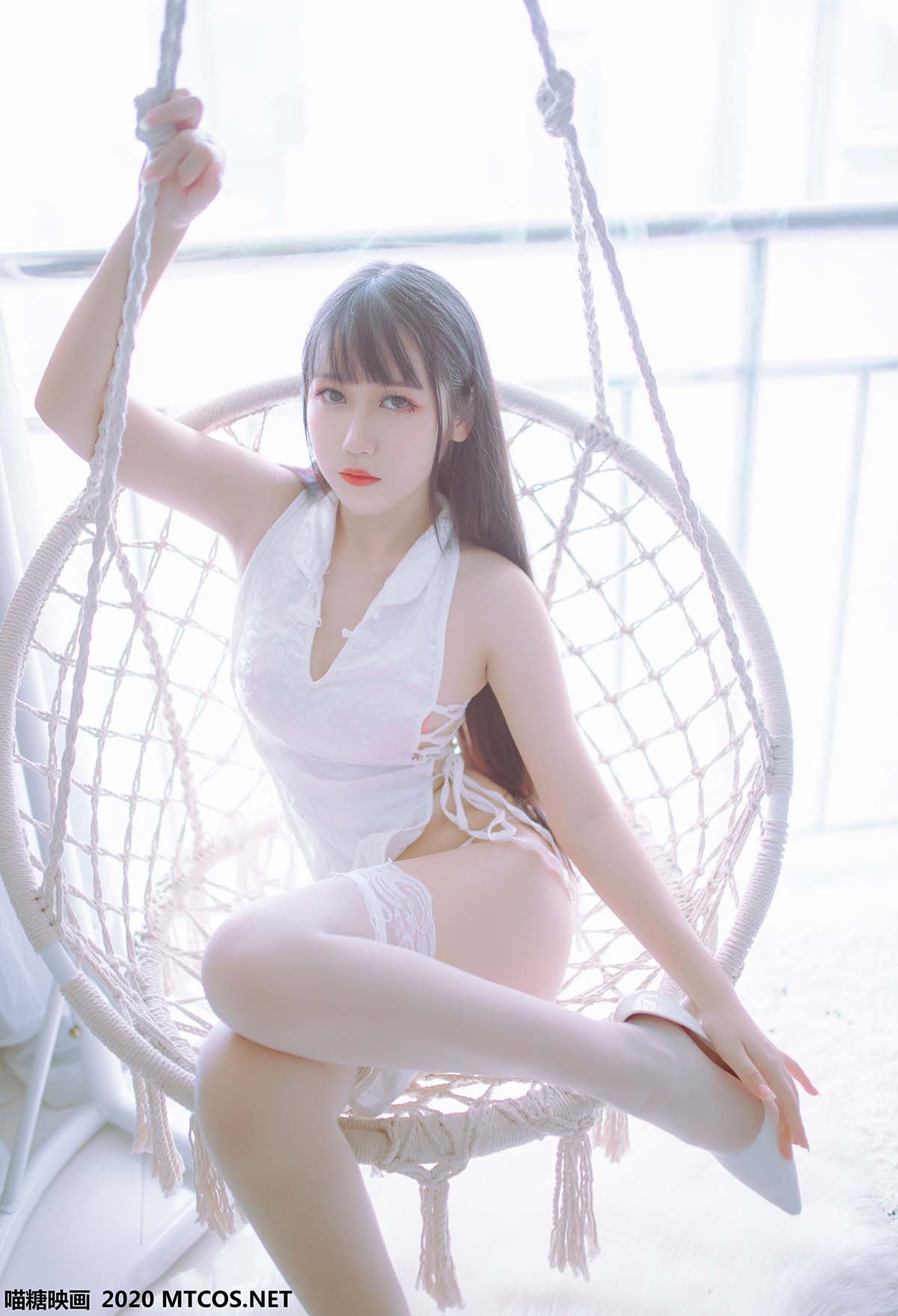 [喵糖映画]VOL.114 黑白旗袍双子 预览图 - 2