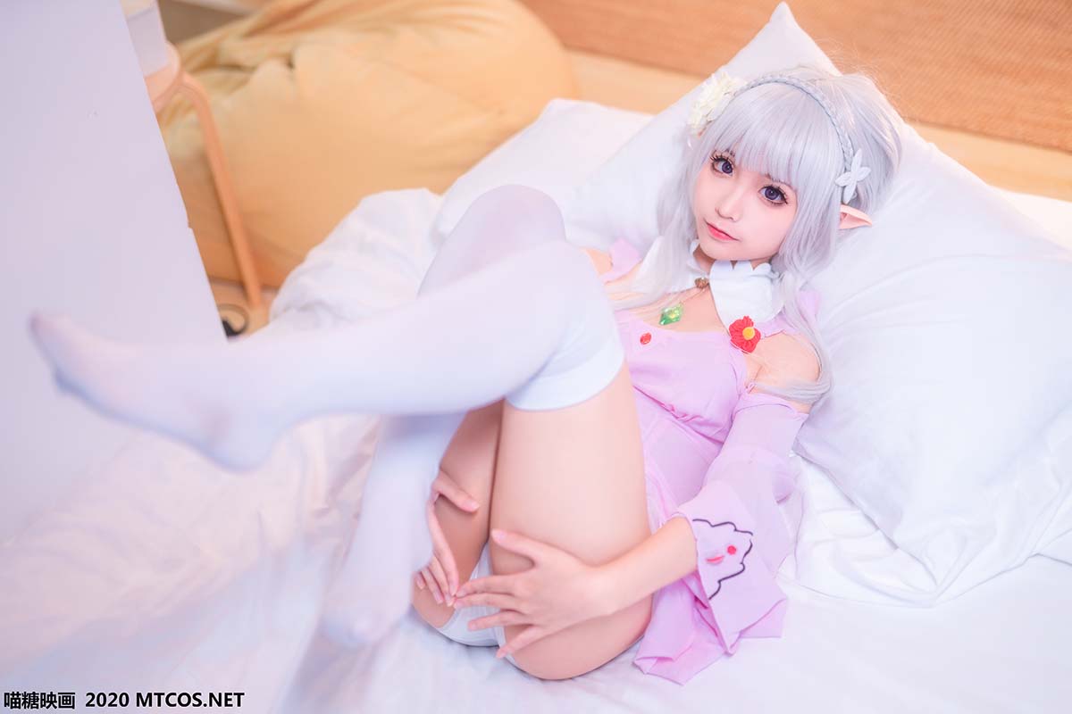 [喵糖映画]VOL.118 露肩睡裙 蠢沫沫