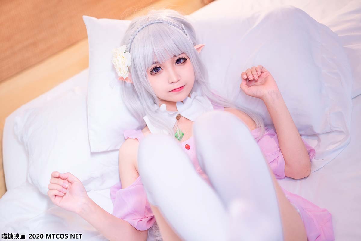 [喵糖映画]VOL.118 露肩睡裙 蠢沫沫 预览图 - 2