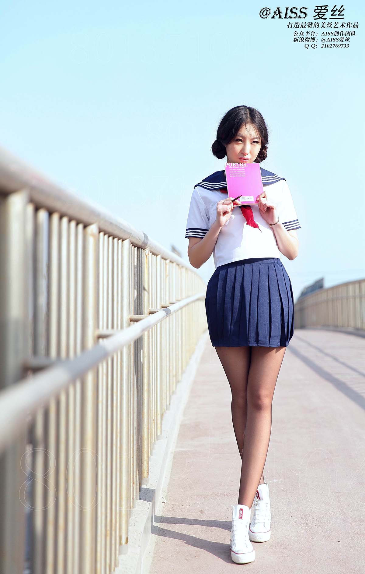 [AISS爱丝]写真 NO.038 放学了