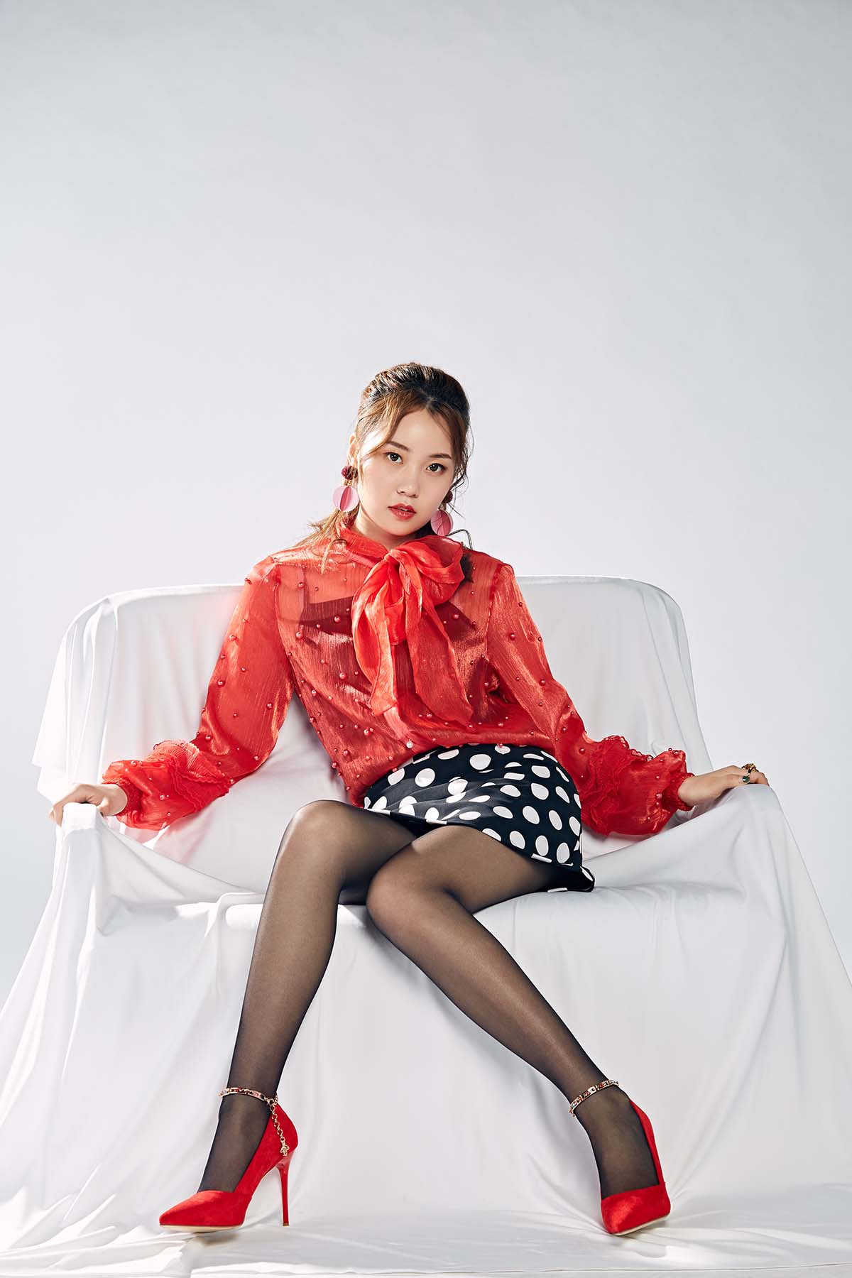 奈丝写真 NO.041 露露-红色糖果系女孩 预览图 - 2