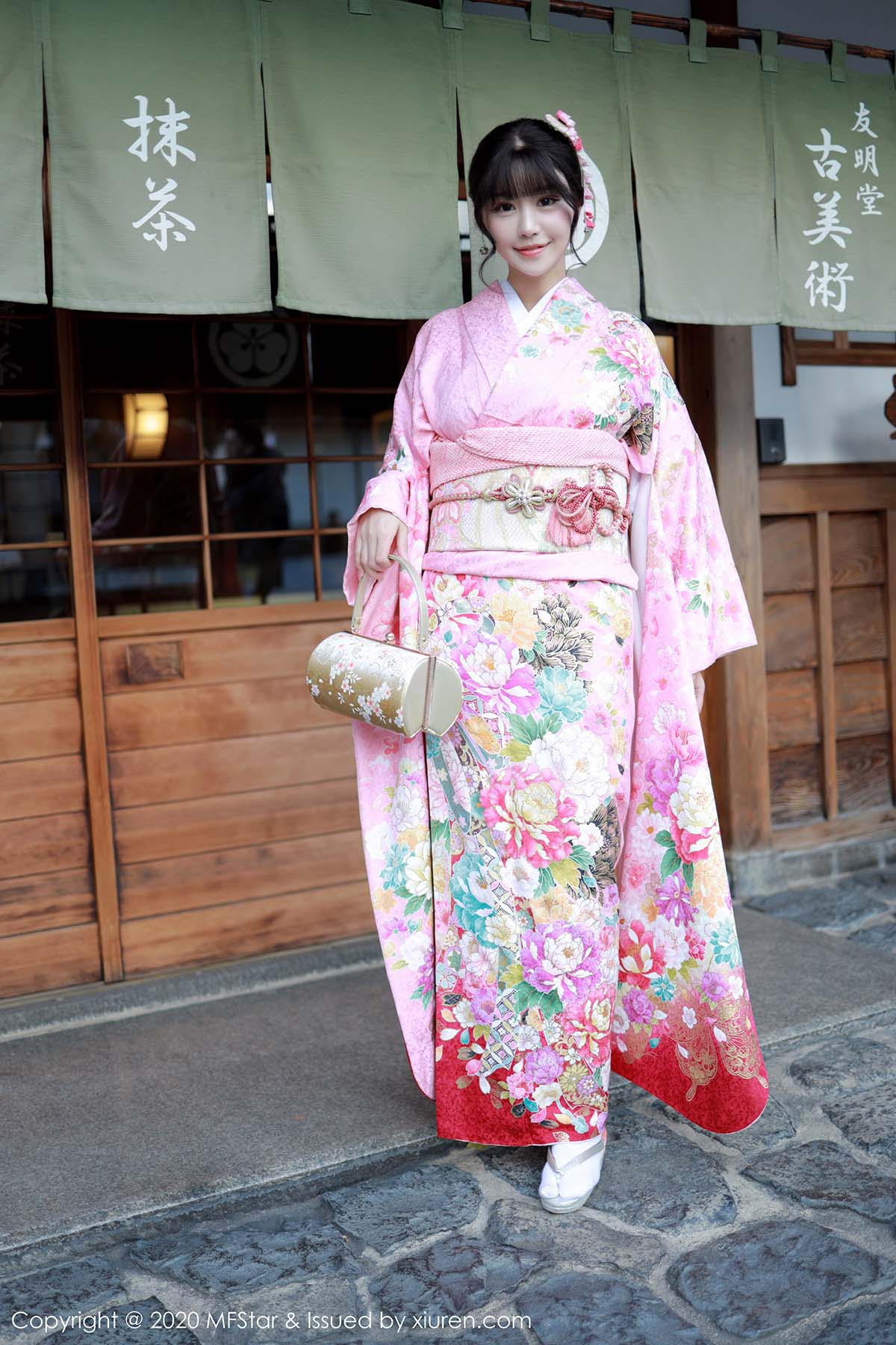 [MFStar模范学院]MF20200110VOL0254 2020.01.10 VOL.254 异域绚丽和服 朱可儿Flower 预览图 - 5