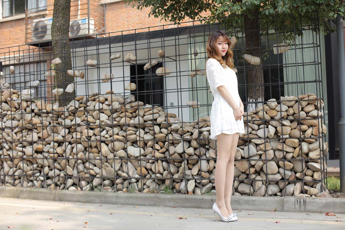 奈丝写真 NO.048 高高-俏皮的蕾丝短裙