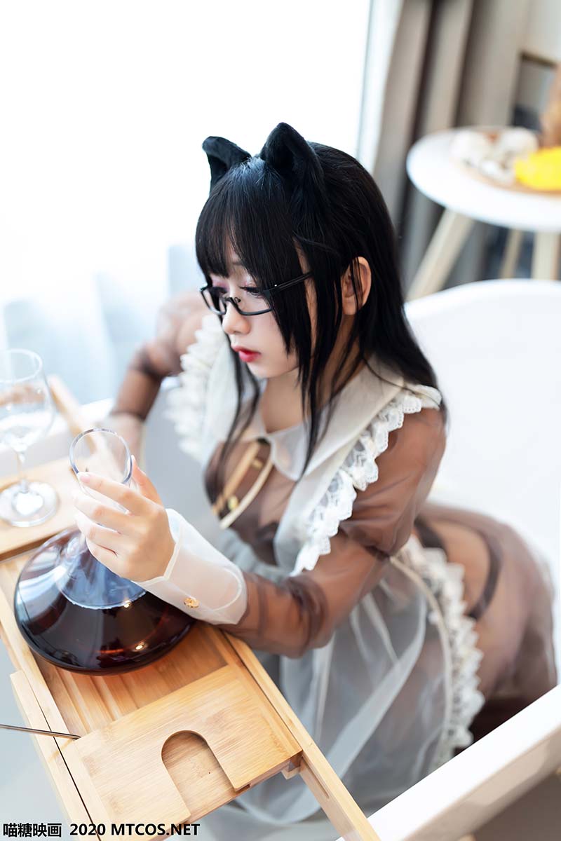 [喵糖映画]VOL.125 棕色透明女仆