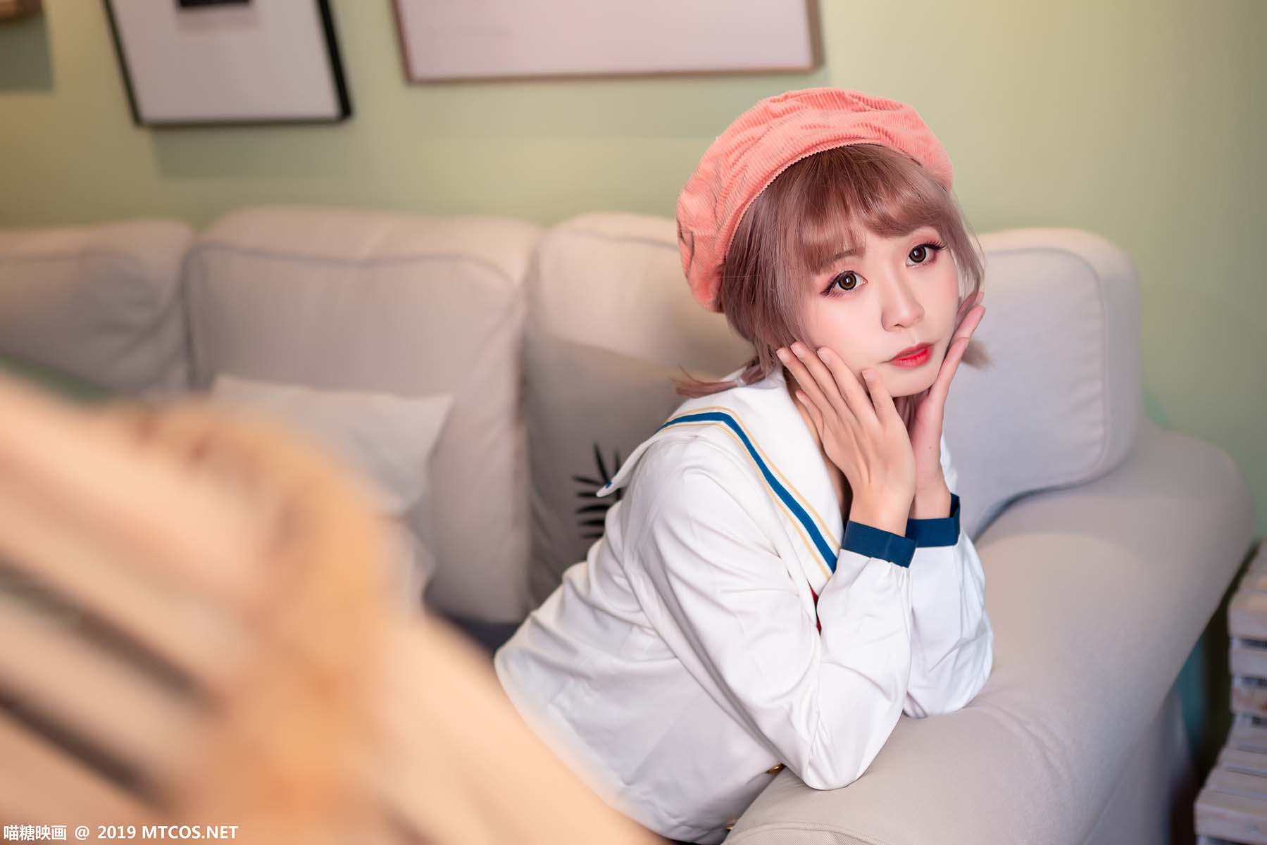 [喵糖映画]SPL.011 绿民俗JK 预览图 - 2