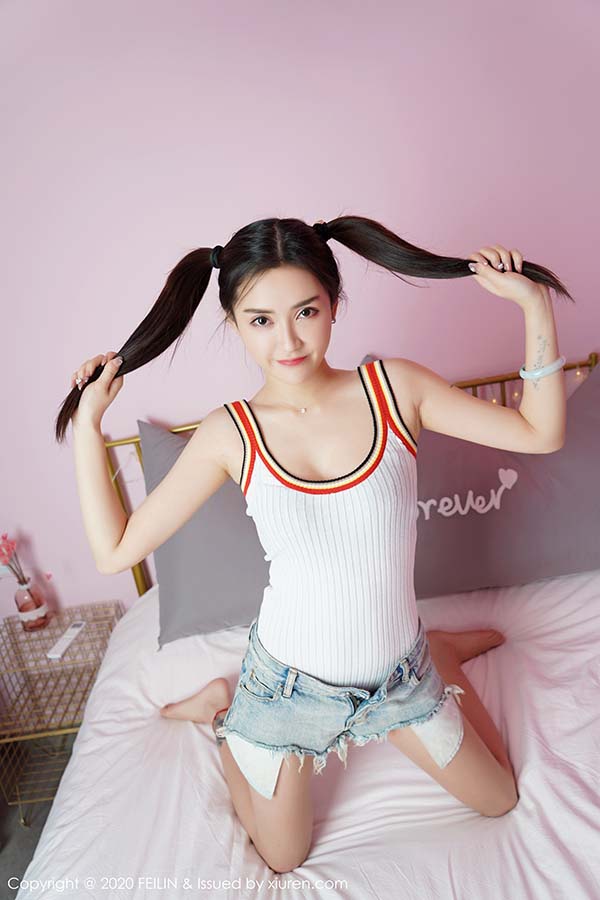 [FEILIN嗲囡囡]FL20200309VOL0228 2020.03.09 VOL.228 面容清纯身材苗条多姿的美女 刀妹 预览图 - 5