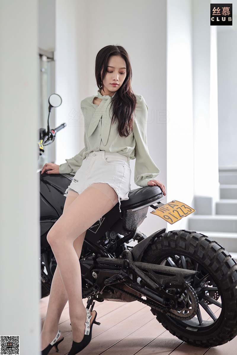 [丝慕GIRL]SM095 天天一元 模特：小舒淇《肉丝女骑手》 预览图 - 2