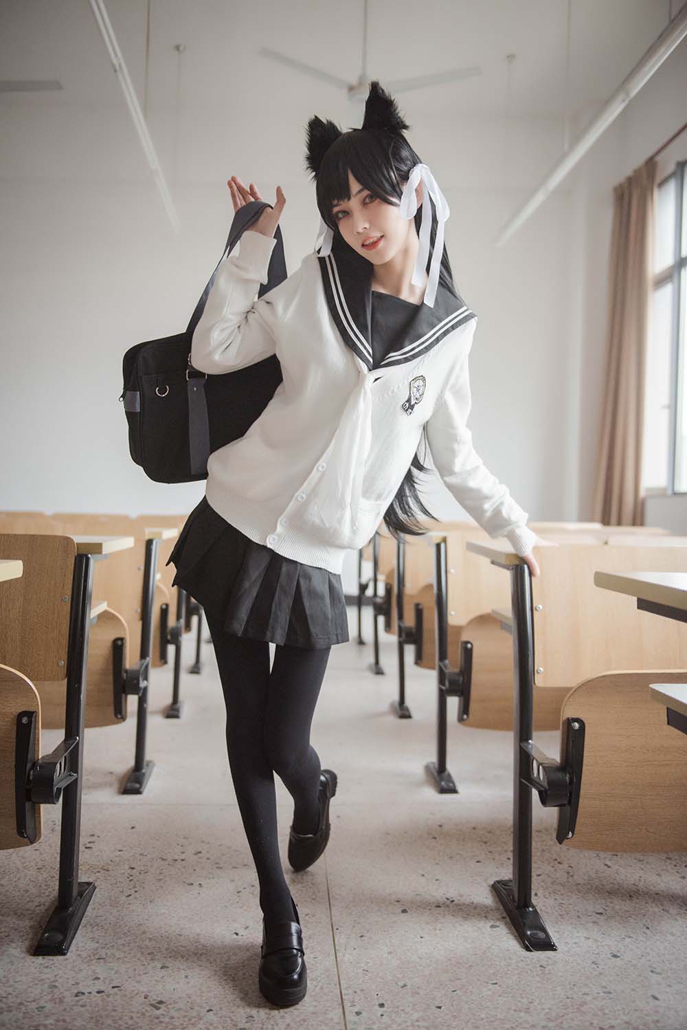 你的负卿 – 爱宕制服 预览图 - 2