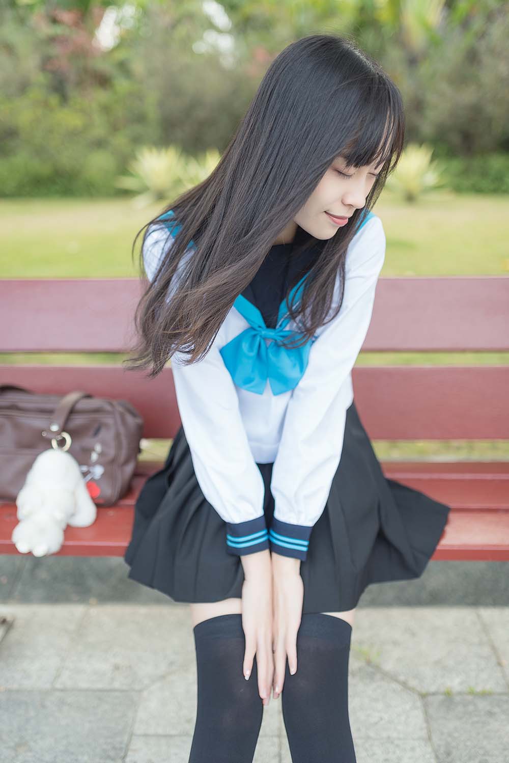 风之领域 NO.003 校服黑丝
