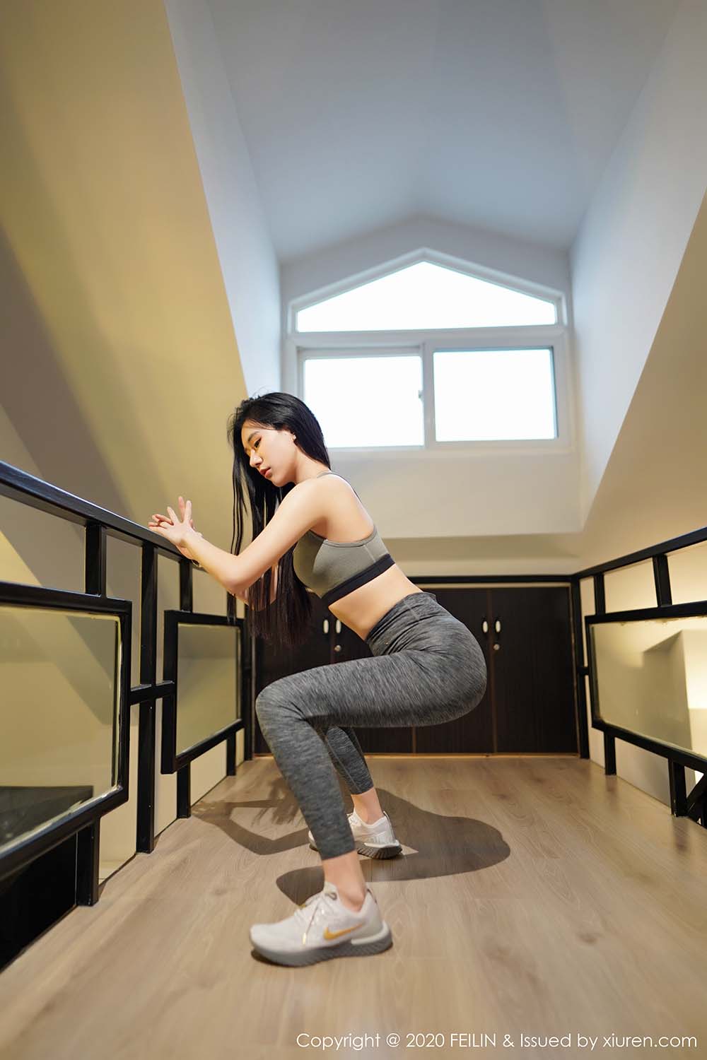 [FEILIN嗲囡囡]FL20200402VOL0230 2020.04.02 VOL.230 性感吊裙与矫健运动风格 BABY_柒 预览图 - 5