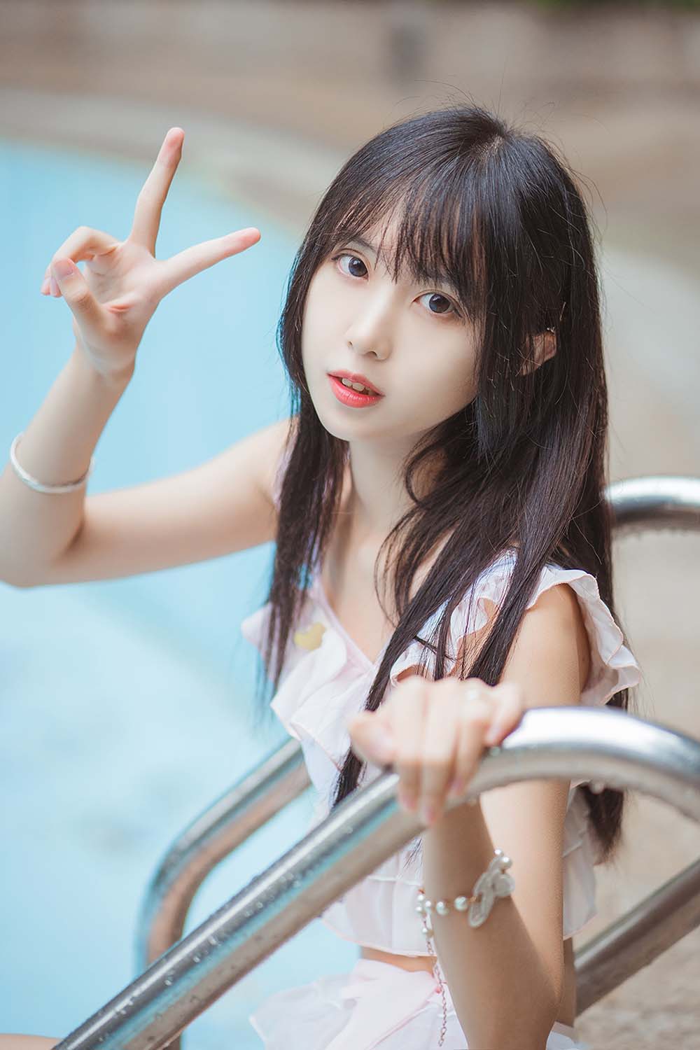 风之领域 NO.090 泳池里的少女