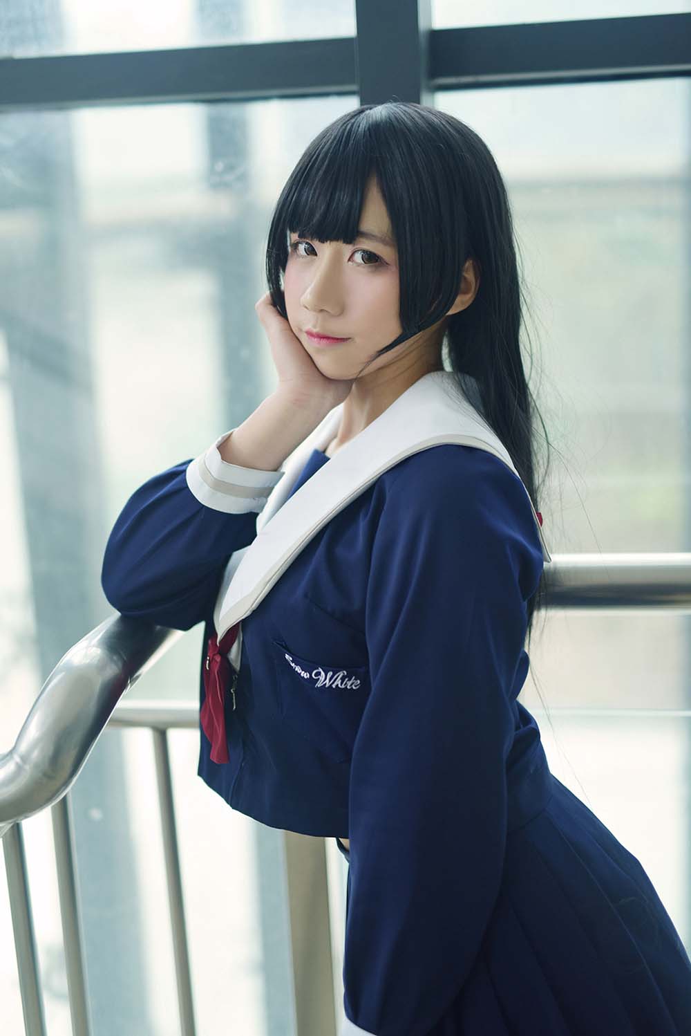 风之领域 NO.128 校服黑丝 预览图 - 2