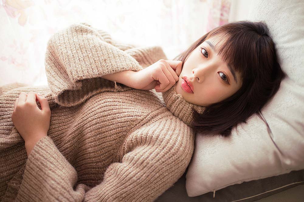 风之领域 NO.137 毛衣少女 预览图 - 2