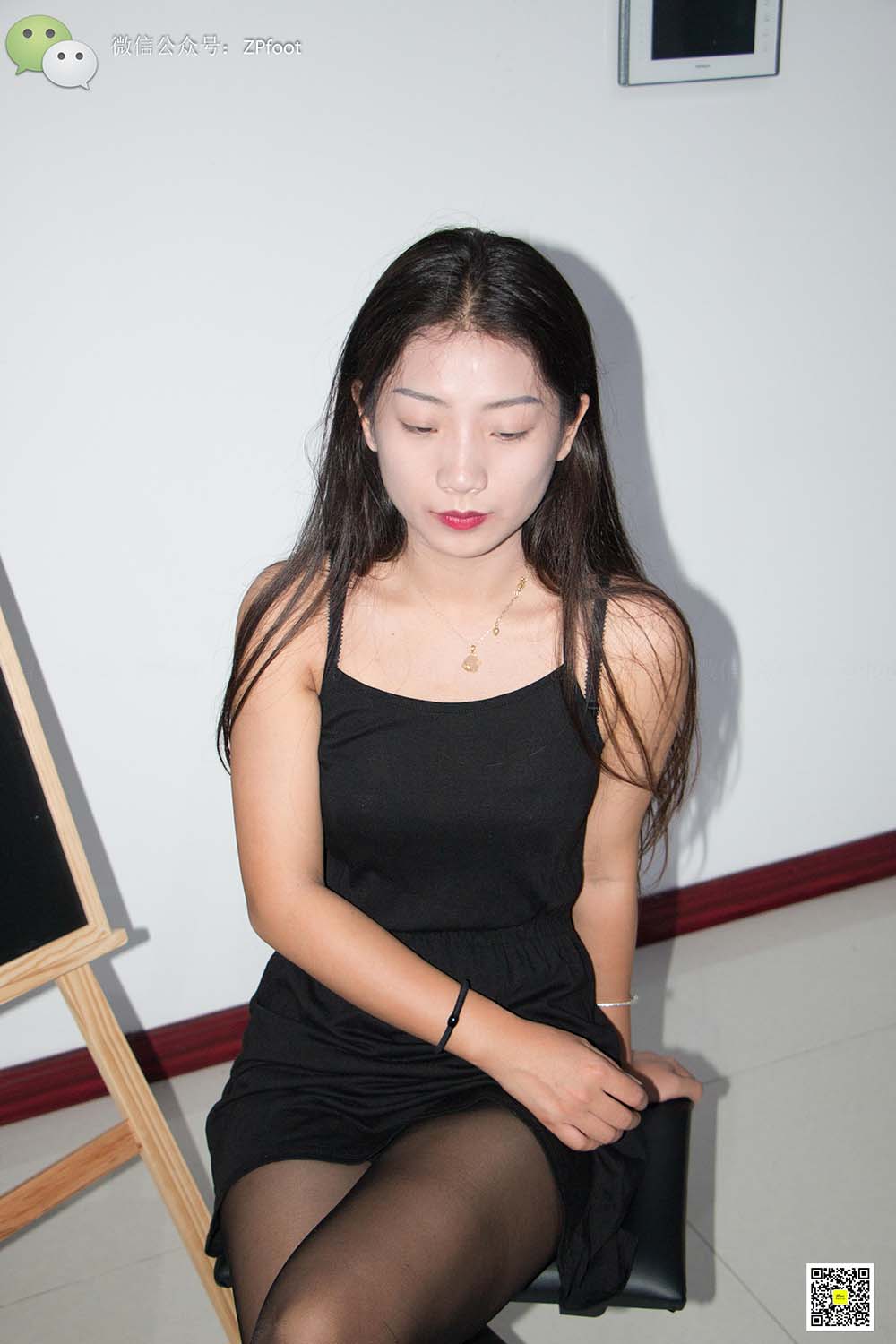 [LSS山茶摄影]NO.009 芍药的黑丝 预览图 - 2