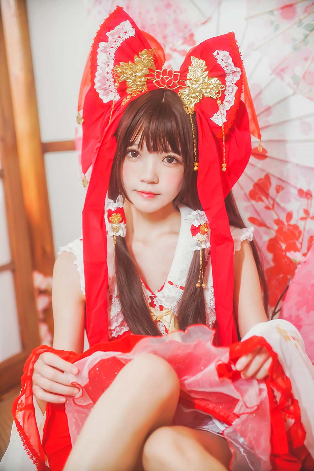 桜桃喵 – 灵梦 新年快乐