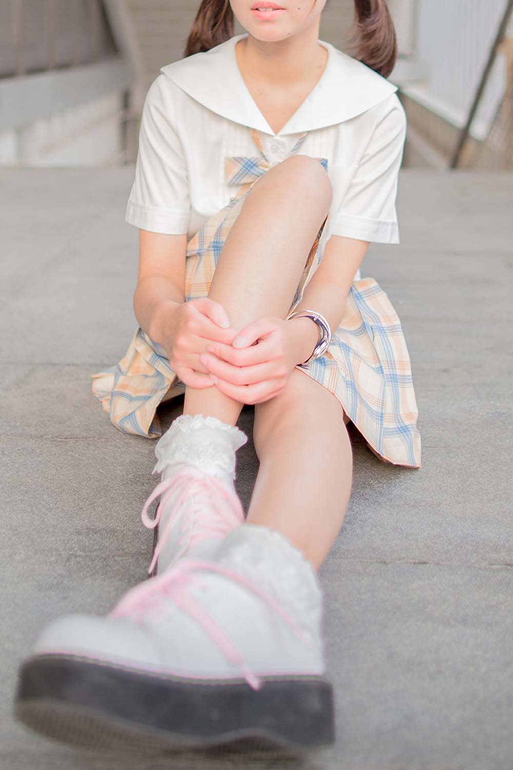 风之领域 NO.171 偶遇楼道中的学妹 预览图 - 2