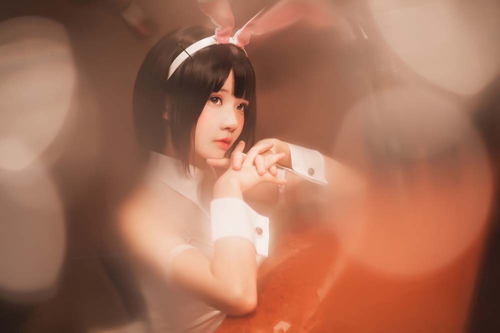 桜桃喵 – 兔女郎 预览图 - 2