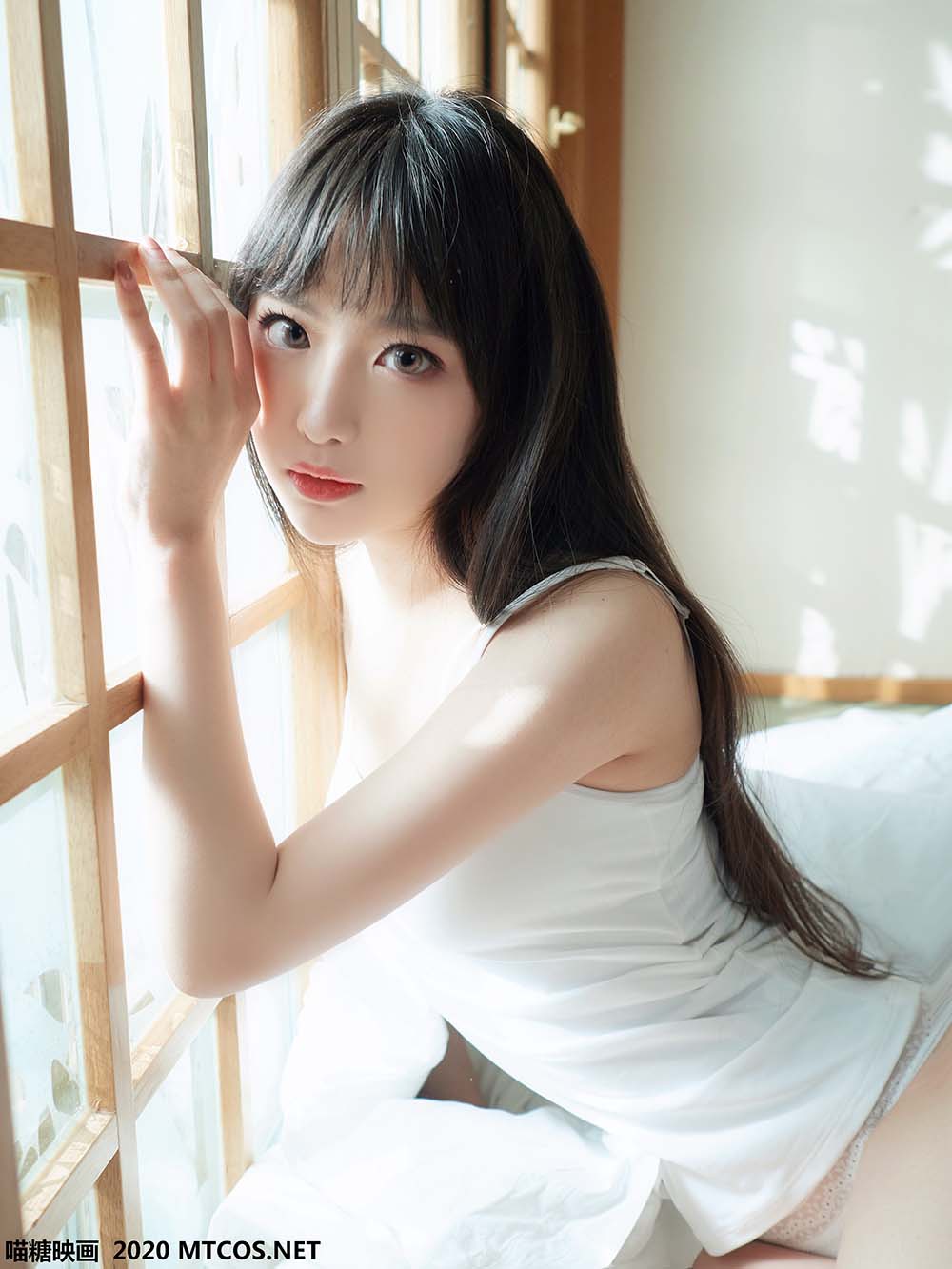 [喵糖映画]VOL.143 日系白T私房