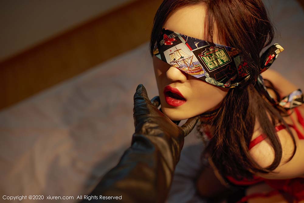 [Xiuren秀人网]XR20200415N02157 2020.04.15 NO.2157 红色性感内衣 沈梦瑶 预览图 - 4