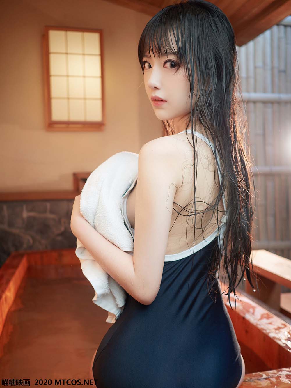 [喵糖映画]VOL.144 温泉死库水 预览图 - 2