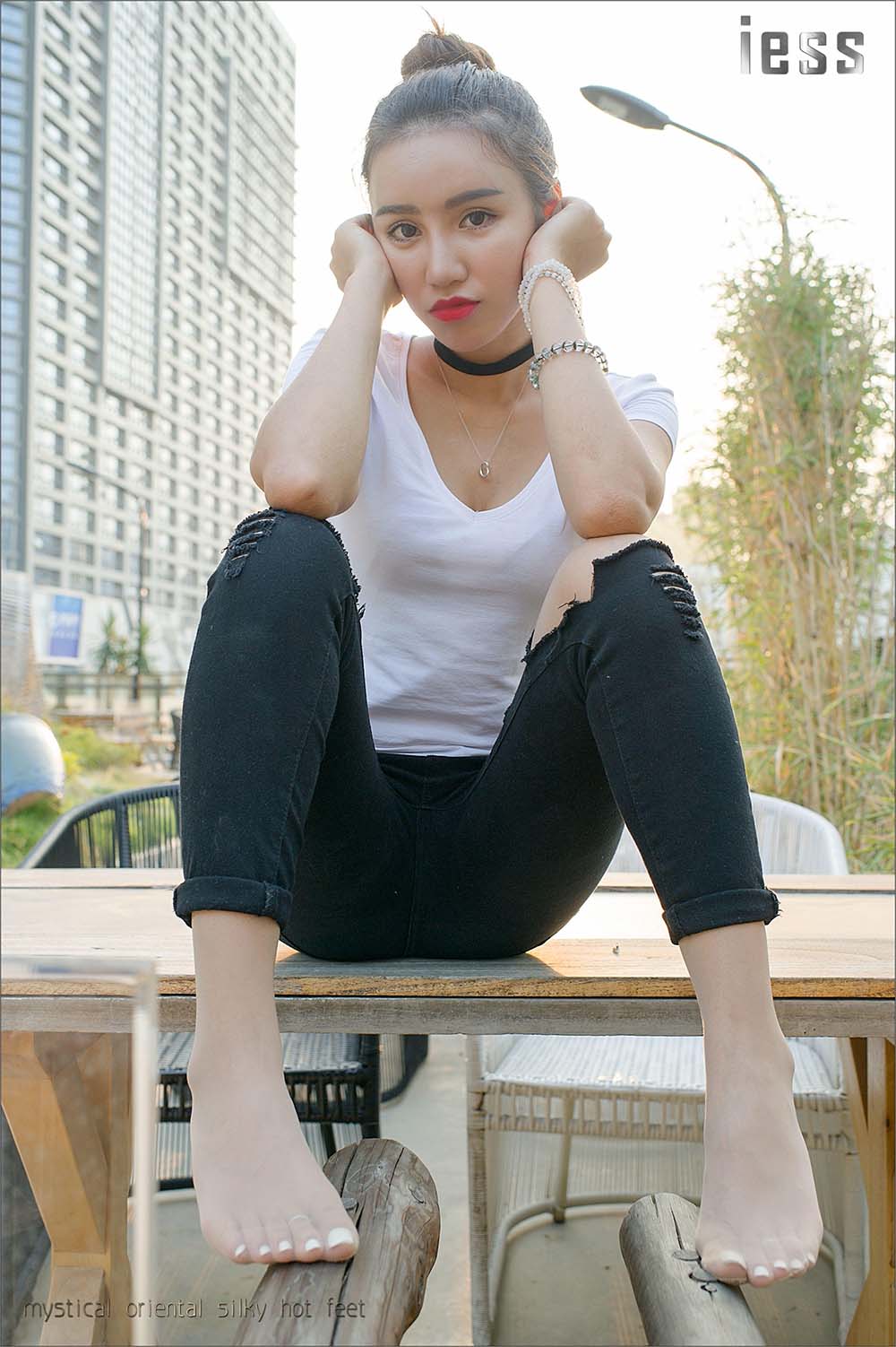 [IESS异思趣向] 2016.10.19 丝足便当018：《SASA与ES6(超薄肉丝)》 预览图 - 2