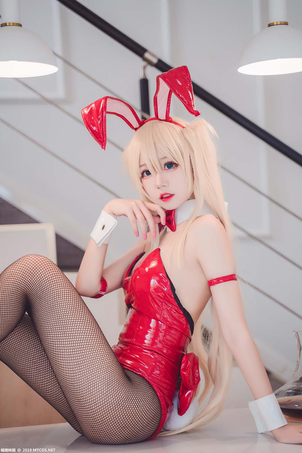 猫君君 – 黑丝兔女郎 预览图 - 2