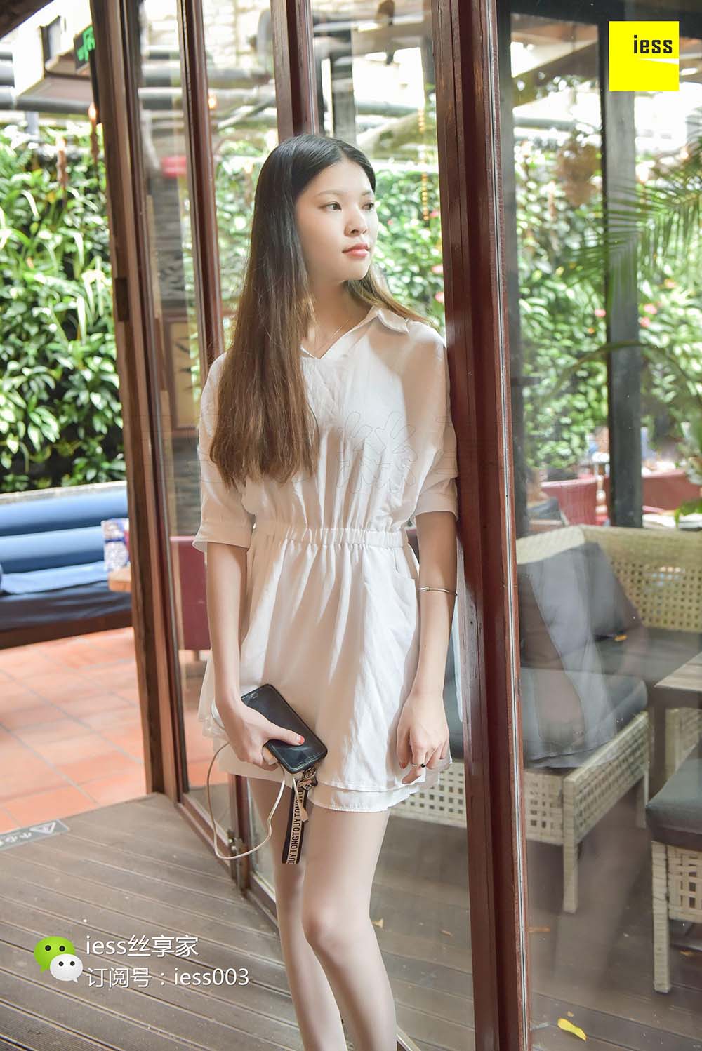 [IESS异思趣向] 2017.09.25 丝享家072：《超美一字扣凉高灰丝》七七 预览图 - 2