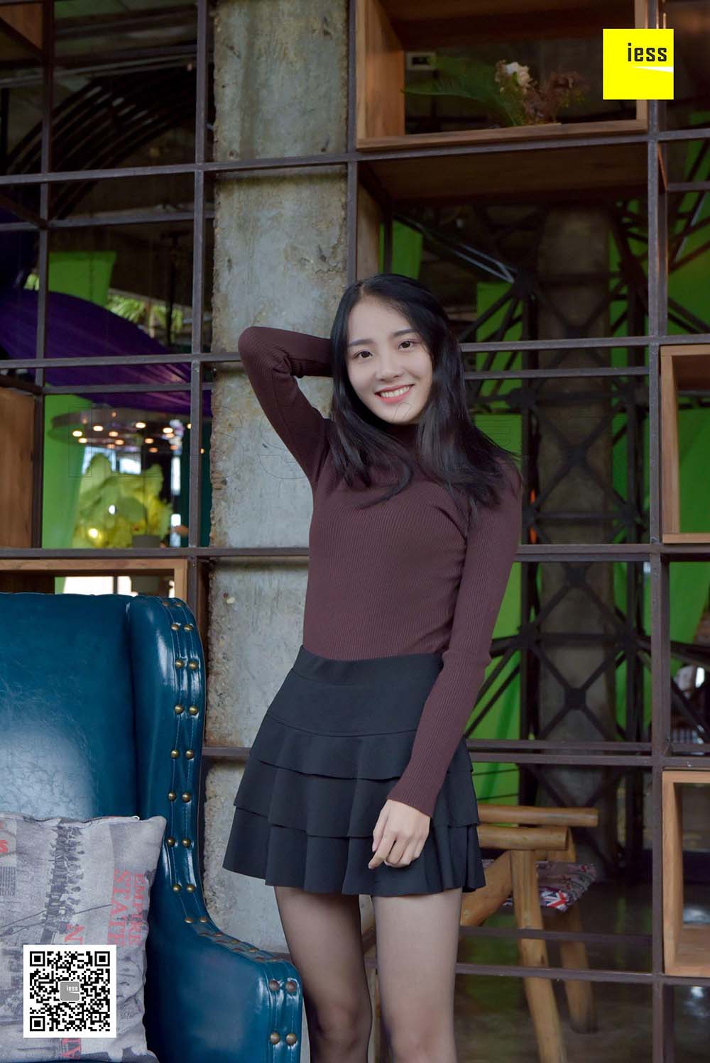 [IESS异思趣向] 2018.01.09 丝享家144：《温婉黑丝凉鞋》婉萍