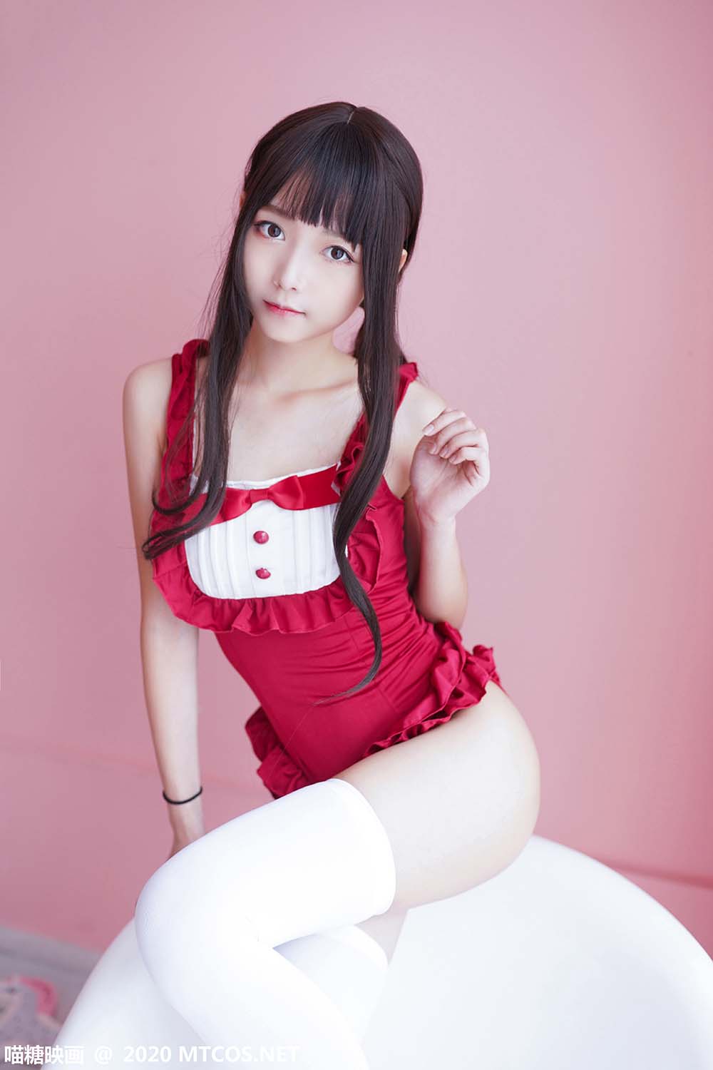 [喵糖映画]VOL.179 粉色浴缸泡泡