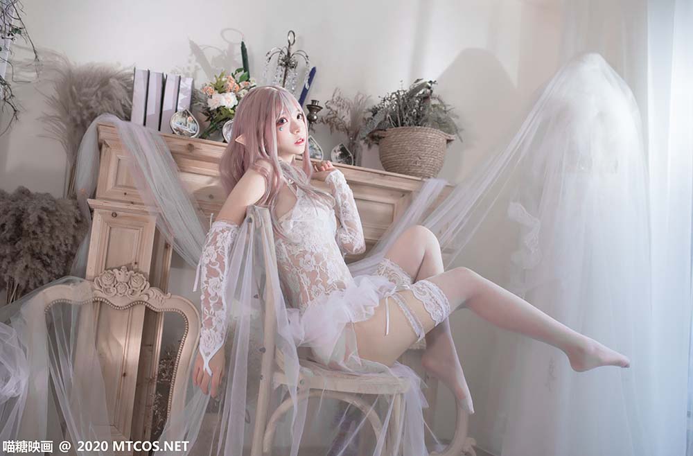 [喵糖映画]VOL.181 纯白精灵 预览图 - 2