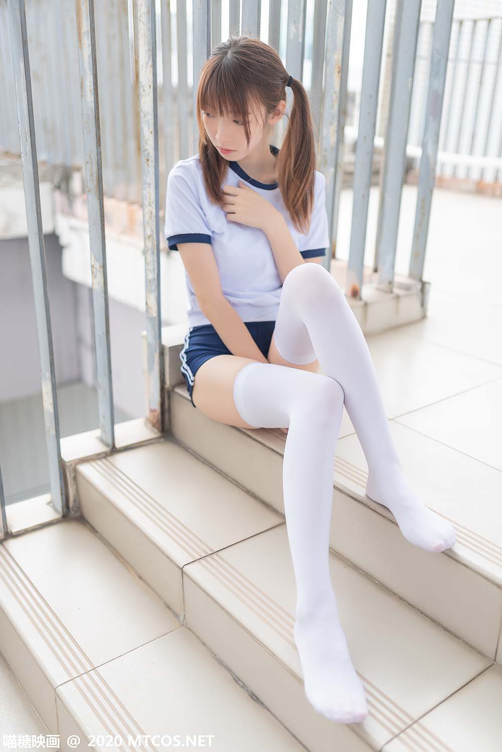[喵糖映画]VOL.182 白袜体操服 预览图 - 2