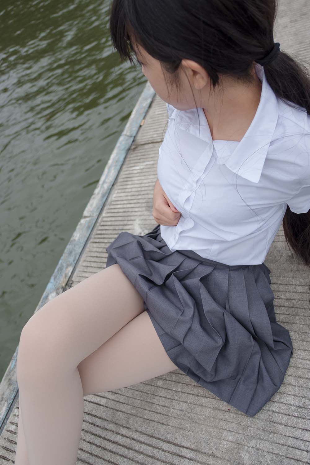 森萝财团写真 BETA-005 女生的白衬衣诱惑 预览图 - 2