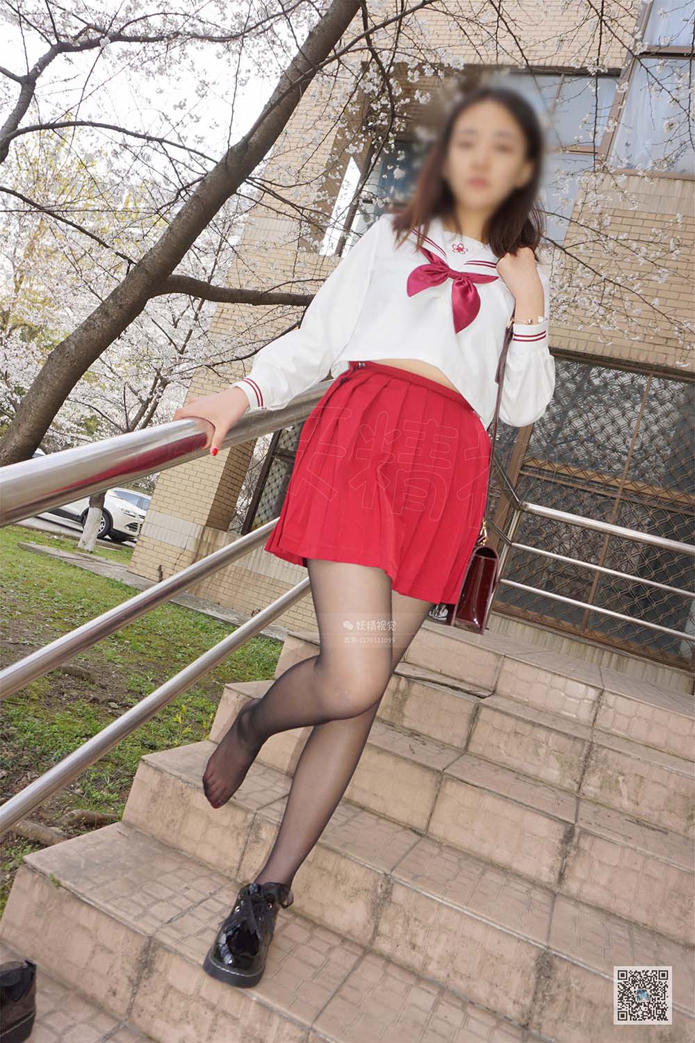 妖精视觉 NO.038 苏苏 黑丝樱花祭 预览图 - 2 妖精视觉 NO.038 苏苏 黑丝樱花祭 预览图 - 2