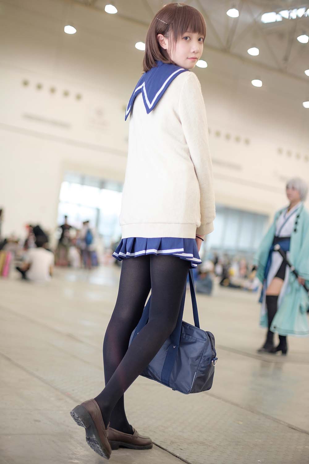 森萝财团写真 FREE-004 Aika-白衣黑丝 预览图 - 2