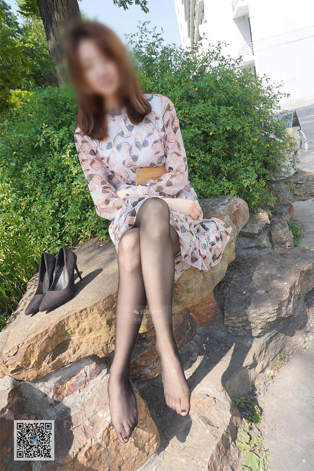 妖精视觉 NO.105 雯雯 黑丝高跟