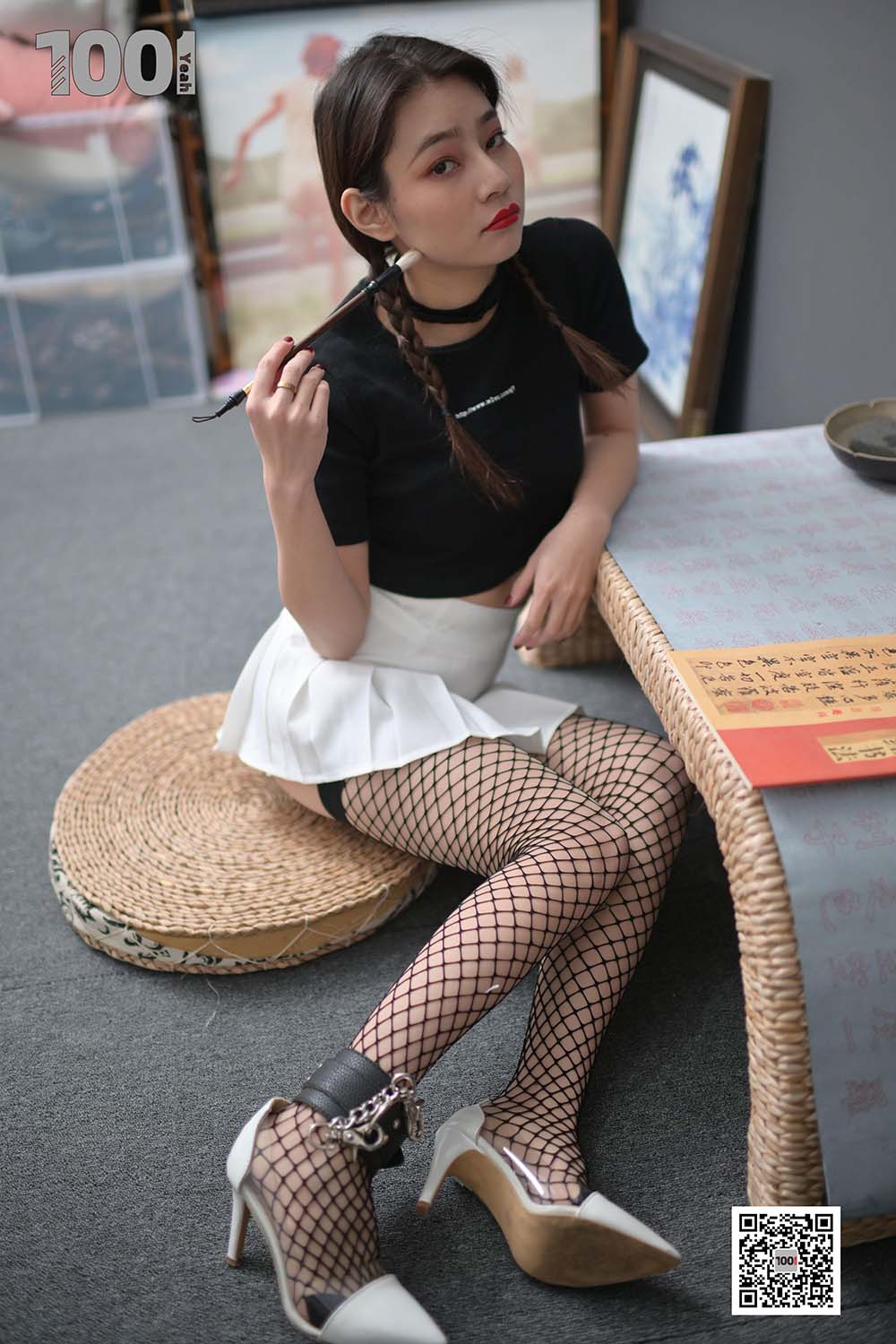 [IESS异思趣向] 一千零一夜 119 真真《被囚禁在家里练字1》