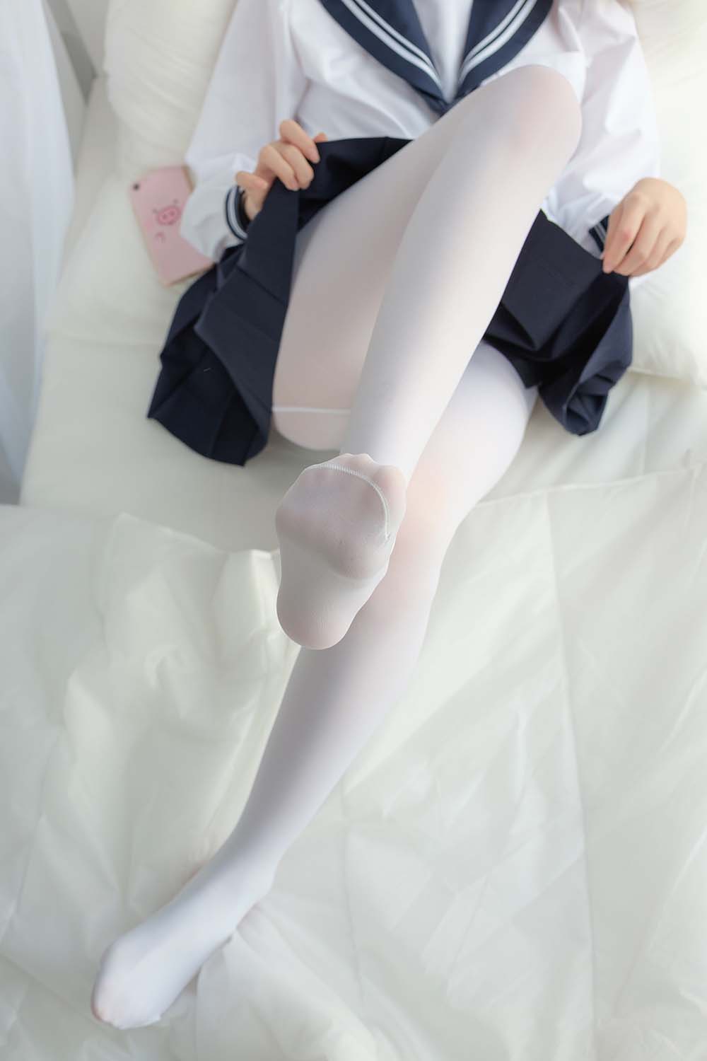 森萝财团写真 SSR-002 白丝水手服
