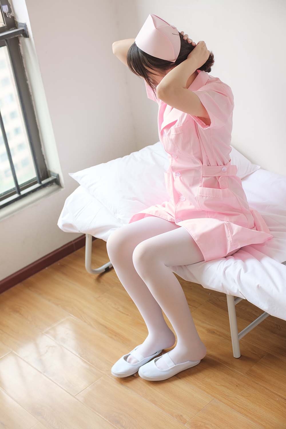 森萝财团写真 X-021 护士妹妹穿白丝